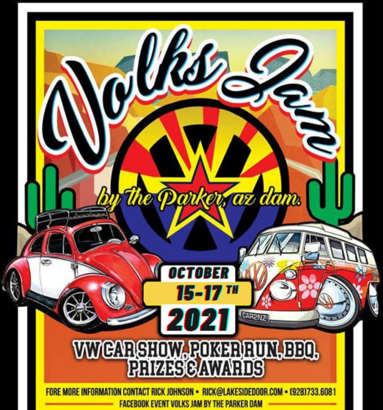 VW Trends at the Volks Jam by the Parker Dam!